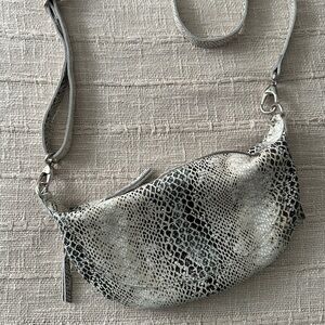 Latico Crosby Leather Sling Bag in Cobra